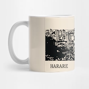Harare Zimbabwe Mug